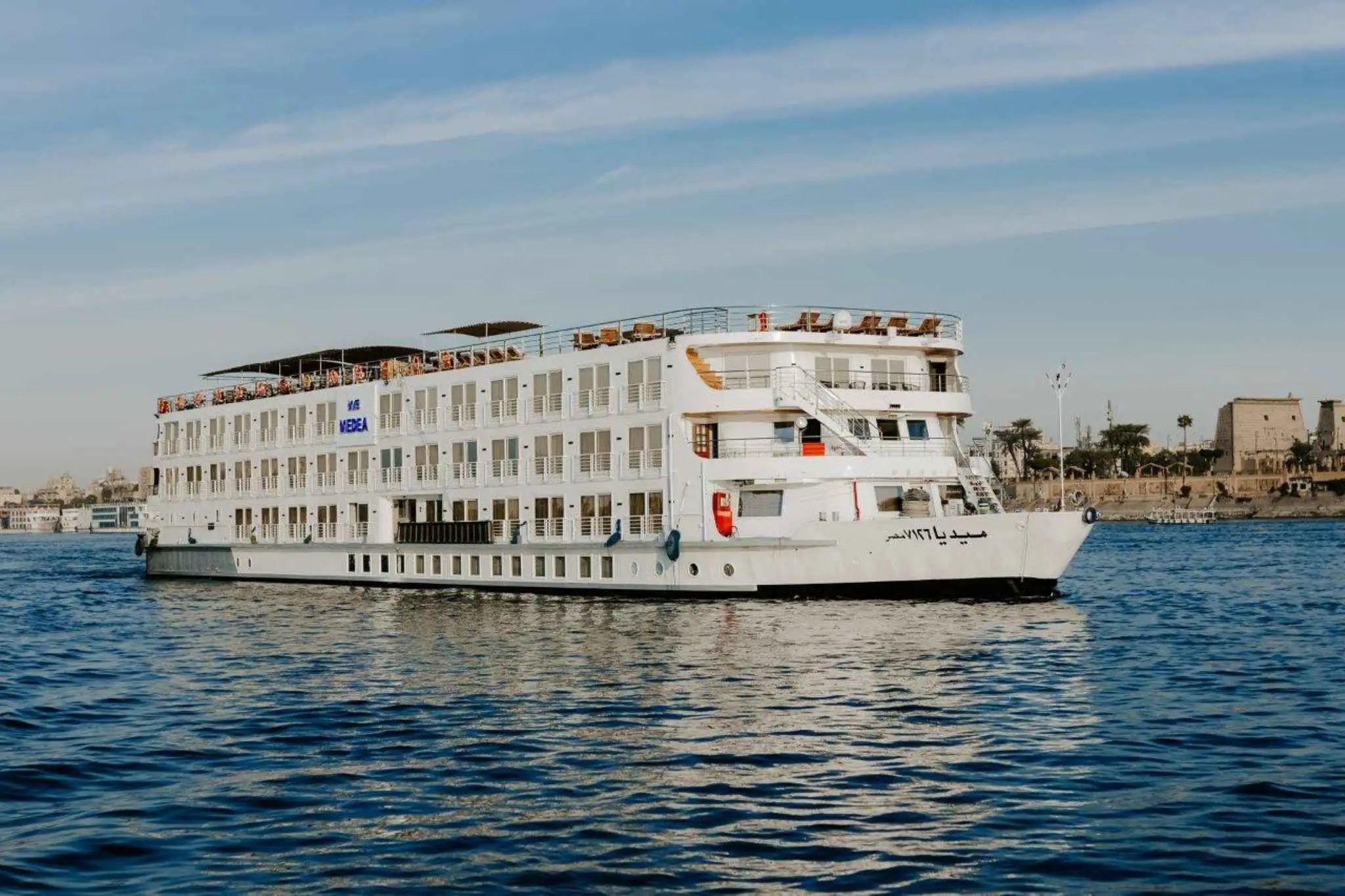 MS Medea auf dem Nil
