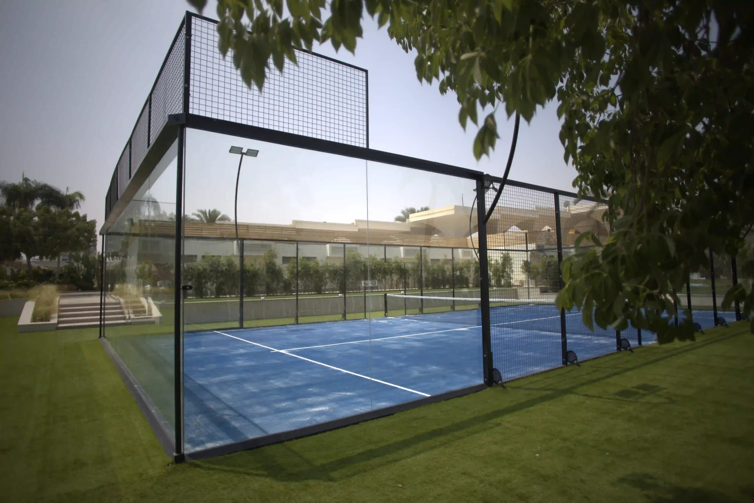 Padelplatz in der Resortanlage