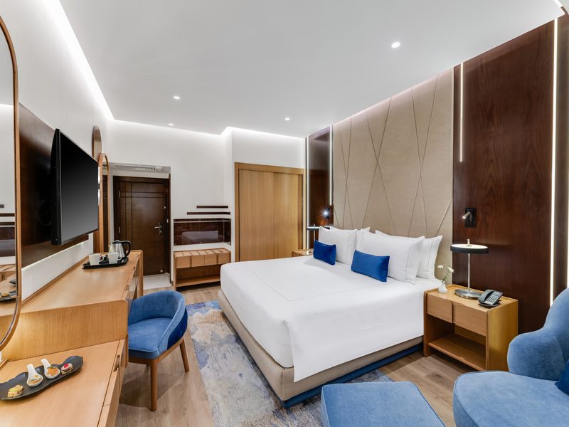 Modernes Doppelzimmer im Sonesta Cairo